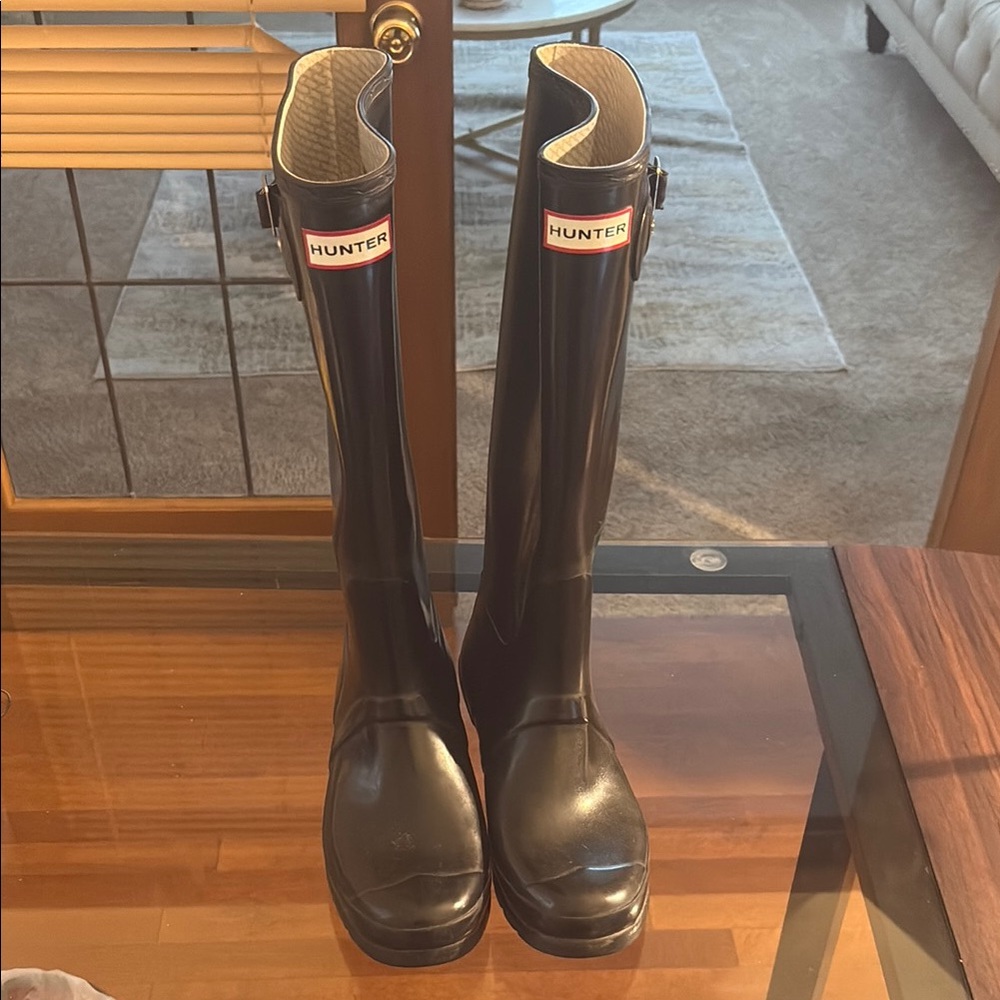 Hunter Classic Black Rain Boots